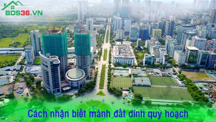 Làm thế nào để nhận biết đất dính quy hoạch