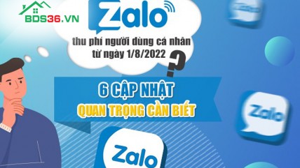 Zalo bắt đầu thu phí người dùng khiến nhiều sale bất động sản lo lắng
