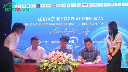 Lễ ký kết hợp tác phát triển Khu đô thị Sao Mai - Xuân Thịnh, Triệu Sơn