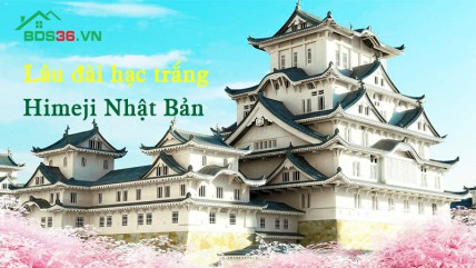 Lâu đài hạc trắng Himeji Nhật Bản