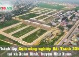 Thanh Hóa có thêm Cụm công nghiệp 33ha tại Bãi Trành, Như Xuân