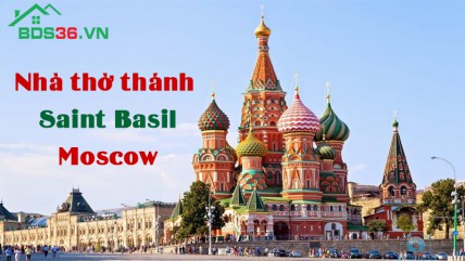 Nhà thờ thánh Saint Basil - Moscow