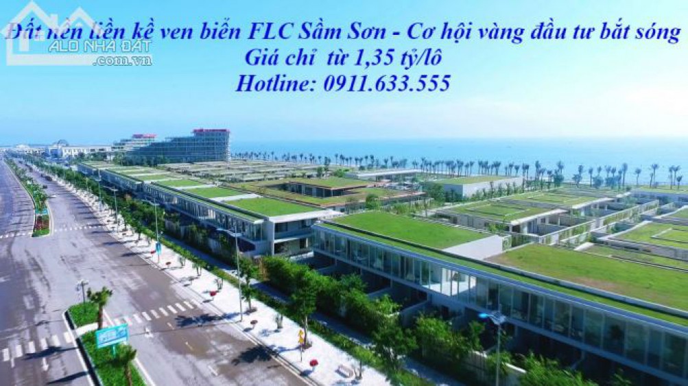 Bán đất nền ven biển liền kề tại FLC Sầm Sơn Thanh Hóa
