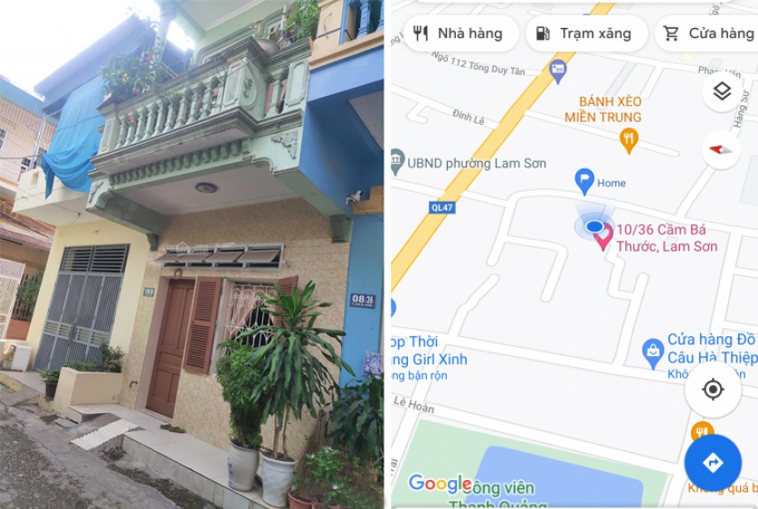 Chính chủ bán nhà 45m2 trung tâm TP Thanh Hóa | Chợ vườn hoa cũ