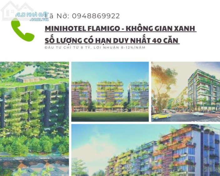 Đầu tư Minihotel Flamigo Hải Tiến Thanh Hoá chỉ từ 8 tỷ, duy nhất 40 căn