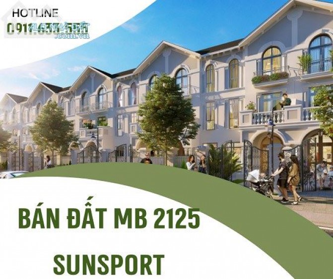 Bán nhanh lô đất hiếm mặt đường đôi 39m gần chợ Đông Vệ mb2125