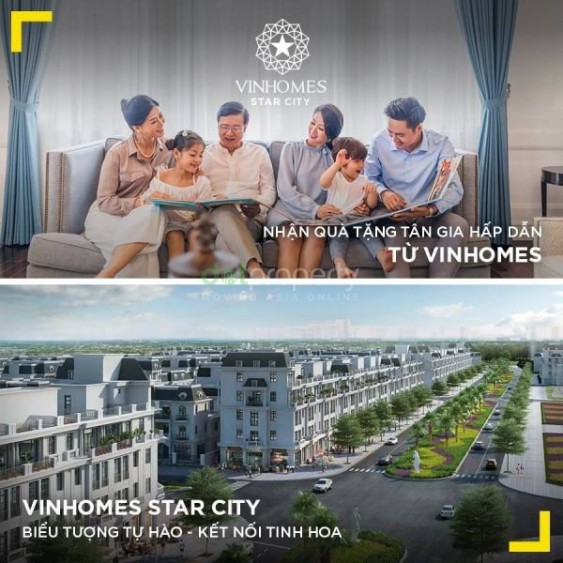 Bán Nhà liền kề tiểu khu Hoa Hồng 1 Vinhome Star city giá chỉ hơn 4 tỷ