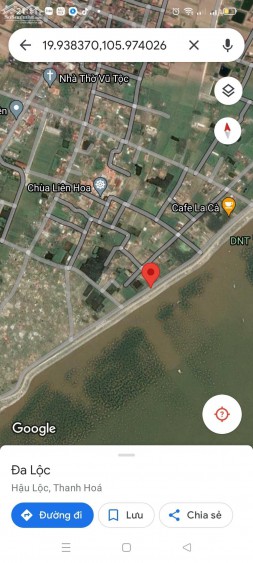 Đất mặt biển 173 m2 tại Đa Lộc, Hậu Lộc, Thanh Hóa.