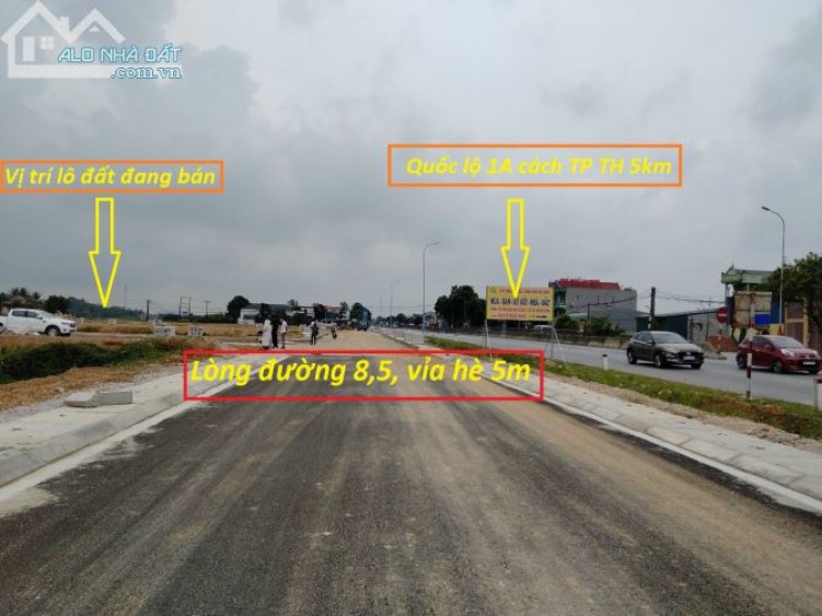 Đất thanh khoản quốc lộ 1A- giá 11tr/ m2 Xã Quảng Ninh, Huyện Quảng Xương, Thanh Hóa