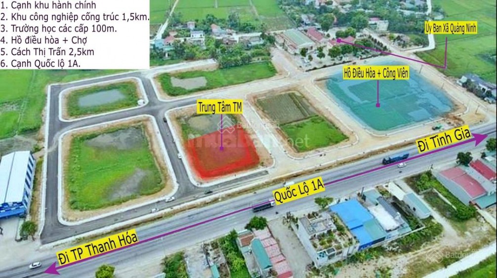 Bán đất nền MB5158 xã Quảng Ninh - Quảng Xương giá rẻ nhất Thanh Hóa năm 2021