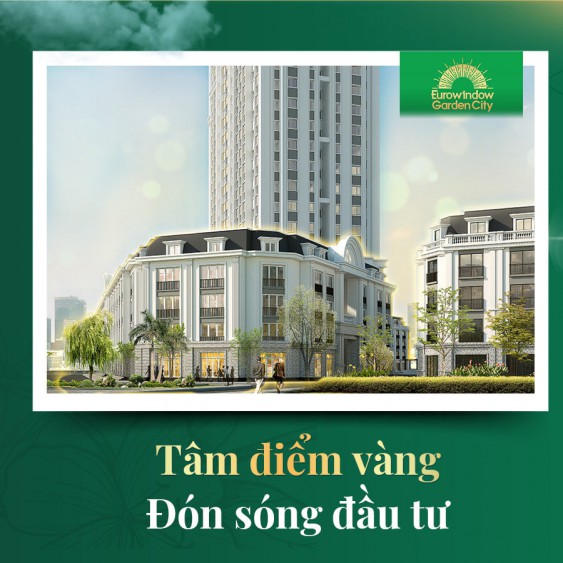 Ra mắt căn hộ Shophouse tại EuroWindow Tower tại Thanh Hóa