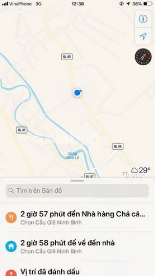 Cần bán lô đất dt 116m mặt đường QL 45 thị trấn Rừng Thông, Đông Sơn