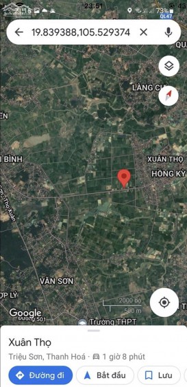 Đất Nền Triệu Sơn, Gần Khu Đô Thị Sao Mai Triệu Sơn, Thanh Hóa