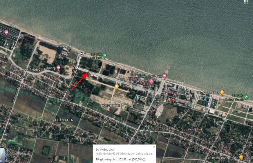 Bán lô đất đẹp bậc nhất tại mặt biển Hải Tiến mặt tiền 15m đường rộng 45m