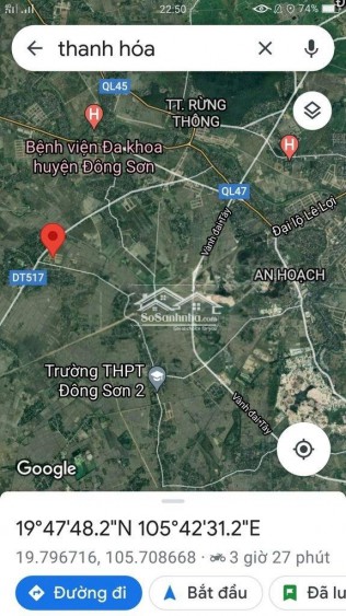 Bán Đất Chính Chủ Không Qua Trung Gian Tại Xã Đông Yên,Huyện Đông Sơn