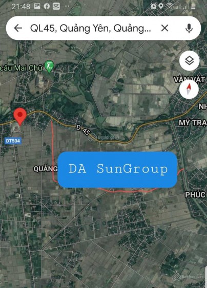 Cần bán lô đất Quảng Yên kề Sun sắp thi công Đường Quốc lộ 45, Xã Quảng Yên, Quảng Xương, Thanh Hóa.