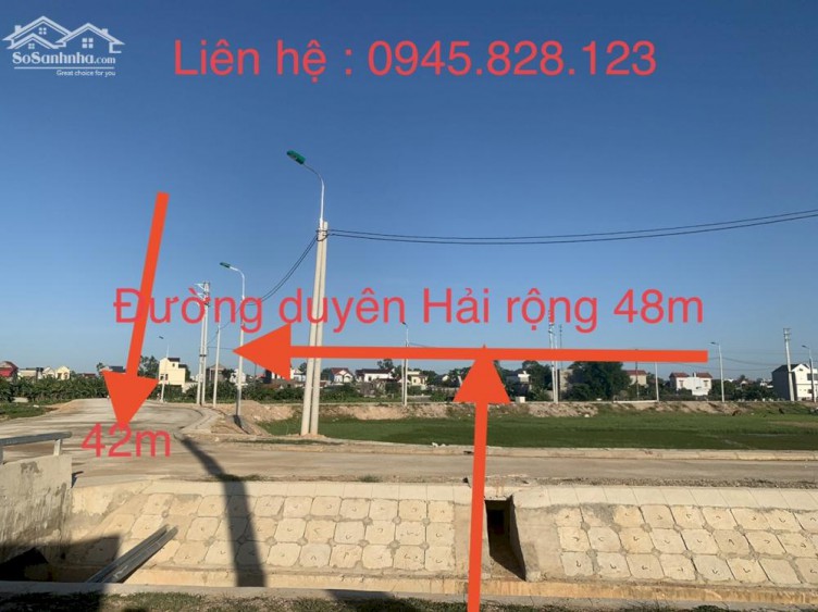 Gia đình có đất biển tại Quảng Xương Thanh Hóa cần bán giá chỉ 12tr/m2