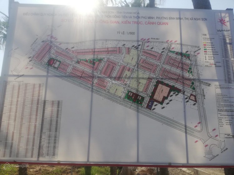 Cần bán lô biệt thự liền kế trung tâm thị xã Nghi Sơn - Thanh Hóa 8.2 triệu /m2