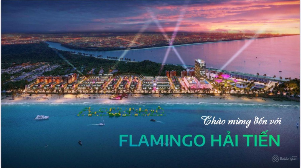 Độc quyền căn mini hotel Flamingo Hải Tiến view thẳng biển, 300m2 hỗ trợ vay 18 tháng 0%LS, CK 5%