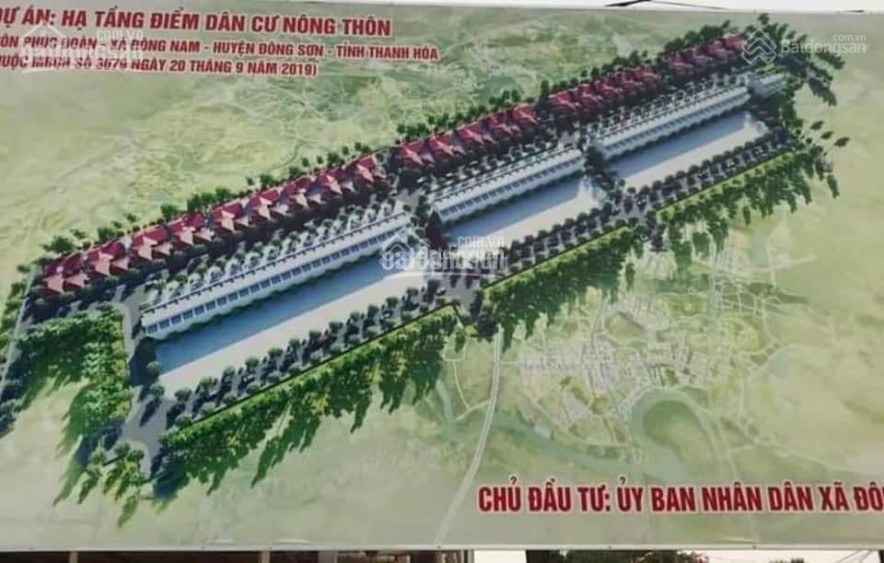 Bán lô đất đầu ve MB3079 xã Đông Nam, Đông Sơn-Thanh Hóa