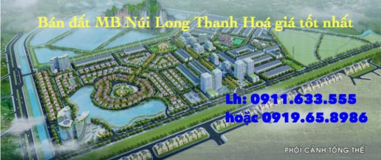 Bán nhanh biệt thự núi long hướng Đông Nam tp Thanh Hoá