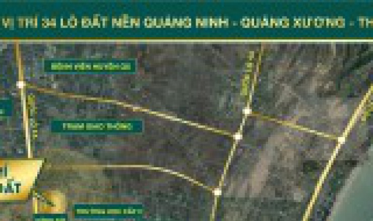 Hơn 600tr đất nền Quảng Ninh , Quàng Xương , Thanh Hóa cạnh QL 1A , khu công nghiệp , gần biển