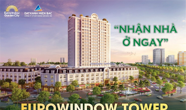 CHUNG CƯ EUROWINDOW TOWER ĐẸP NHẤT THANH HÓA - CĐT: 0919 959 268