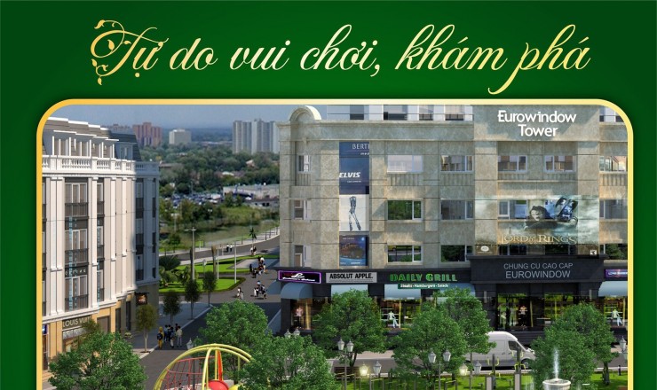 CHUNG CƯ EUROWINDOW TOWER ĐẸP NHẤT THANH HÓA - CĐT: 0919 959 268