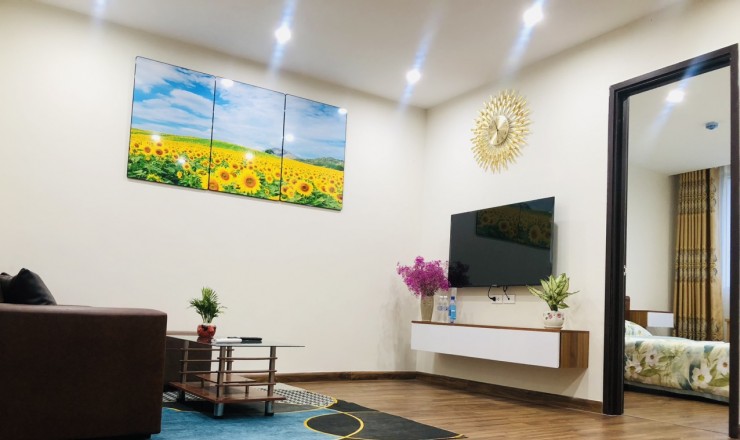 Cho thuê chung cư có 2 Phòng ngủ lớn, đầy đủ nội thất tại TP Thanh Hoá