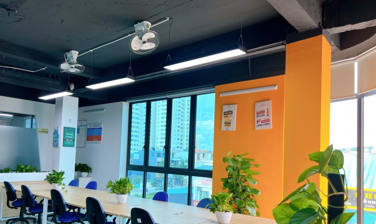 Cho thuê văn phòng làm việc đã setup sẵn bàn ghế,vị trí trung tâm TP Thanh Hóa