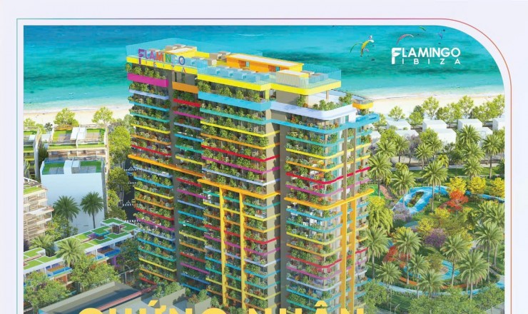 Quỹ ngoại giao căn hộ khách sạn mặt biển nội thất 5 sao Flamingo Ibiza