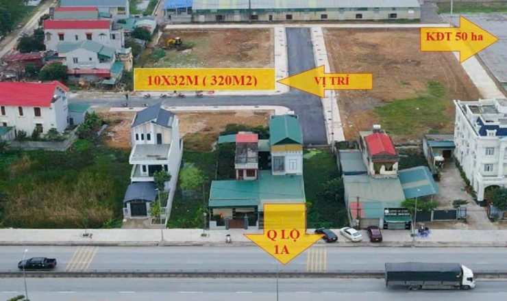 Cần bán gấp lô đất biệt thự thị trấn Tân Phong giá rẻ như đất huyện