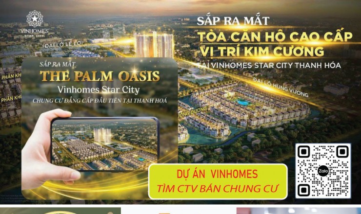 VINHOMES STAR CITY-THANH HÓA: THOẢ MÃN GIẤC MƠ AN CƯ – ĐẦU TƯ – NGHỈ DƯỠNG