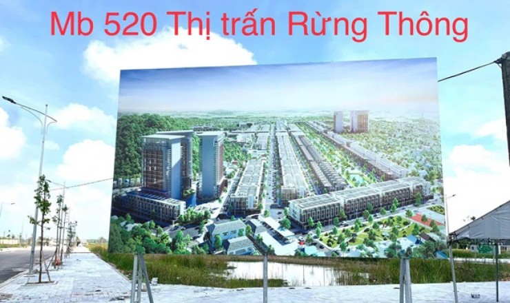 ĐẤT ĐẸP – GIÁ TỐT – CHÍNH CHỦ CẦN BÁN Lô Đất Tại Đô thị 520 Thị trấn Rừng Thông,Thanh Hoá.