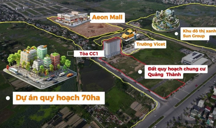 Chung cư Thanh Hoá - Chung cư Quảng Thành -700 triệu