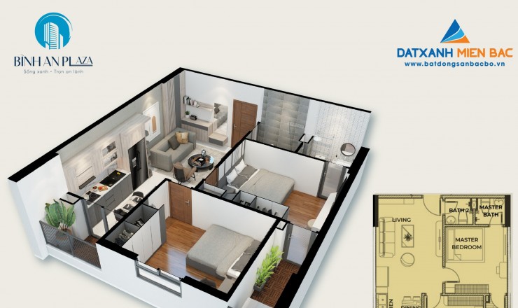 Bán căn hộ số 15 tại Chung cư Bình AN - Thanh Hoá