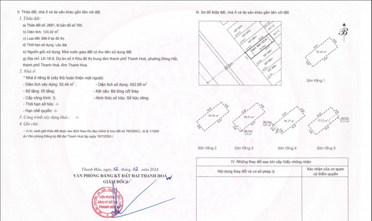 BÁN ĐẤT NỀN SỔ ĐỎ LÂU DÀI ĐỐI DIỆN TRƯỜNG HỌC TRUNG TÂM THI XÃ NGHI SƠN