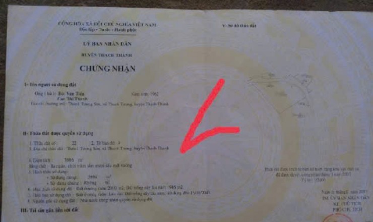 Giá Rẻ. Đất Thạch Thành , Thanh Hoá, 2000m2 full thổ