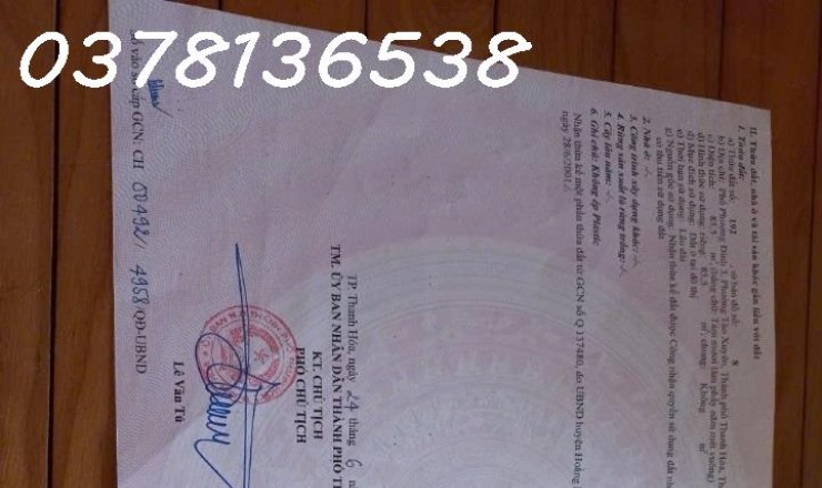 Bán đất, sổ hồng, Tào Xuyên, 86m2, mặt tiền 6m đường 20m KCN kết hợp đô thị