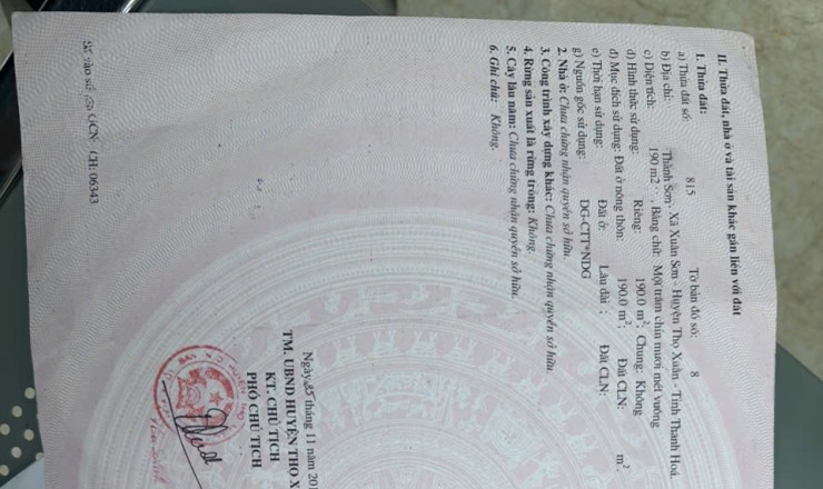 Bán đất mặt tiền đường mới thị trấn thọ xuân đi KDT lam sơn