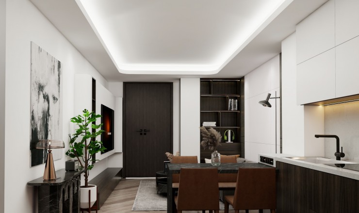 Căn hộ 2 ngủ -1 vệ sinh, 930 triệu  mới nguyên tại Thành phố Thanh Hóa