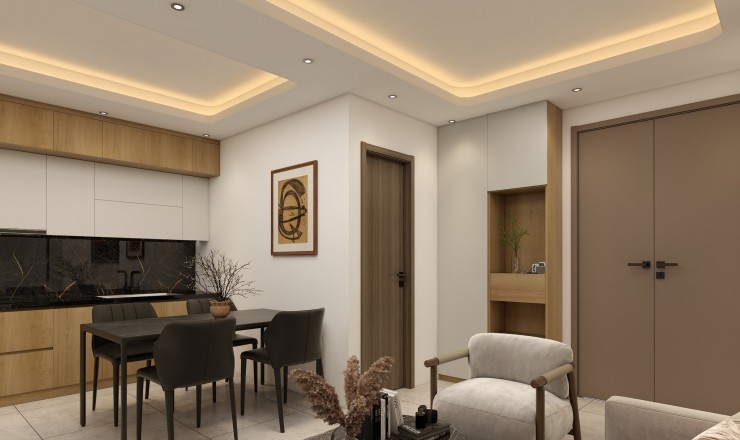 Chung cư bên cạnh Aeon Mall Thanh Hóa 2phòng ngủ - 2 vệ sinh