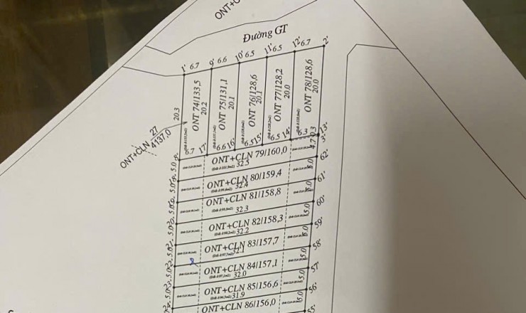 Bán lô đất tại Thạch Thành - Thanh Hóa. Chỉ 195tr có ngay lô đất 160m2.