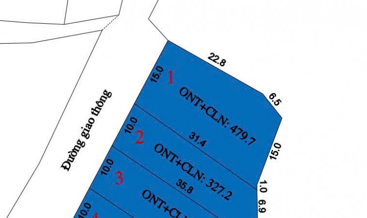 Bán các quỹ đất nền tại Thạch Thành – Thanh Hóa: Giá Đầu tư F0 từ 180tr/lô/123m2