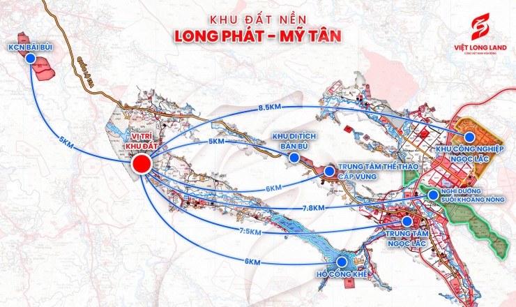 Bán đất ngay đường liên cấp huyện (12m), tiện ích chỉ trong 1km 150tr/lô có 2 mặt tiền đường, sổ đỏ