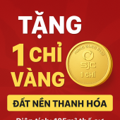 Tặng CHỈ VÀNG khi đặt cọc lô đất 195 triệu 136m2. Sổ đỏ cầm tay.