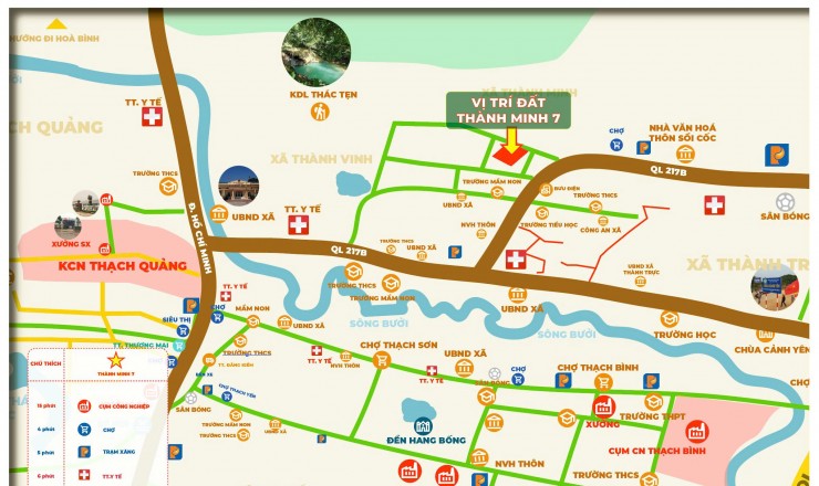 Ra mắt 19 Lô Quỹ Đất Thành Minh, Chỉ 200 tr sở hữu lô đất  5m-6m mặt tiền, 150m2