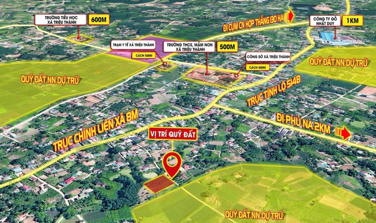 CƠ HỘI ĐẦU TƯ SINH LỜI TẠI TRUNG TÂM HỢP TIẾN - TRIỆU SƠN
