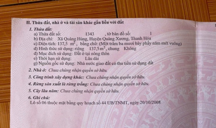 ĐẤT ĐẸP – GIÁ TỐT  – CHÍNH CHỦ CẦN BÁN LÔ ĐẤT MẶT TIỀN Tại Trục Chính Phường Nam Sầm Sơn, Thanh Hóa