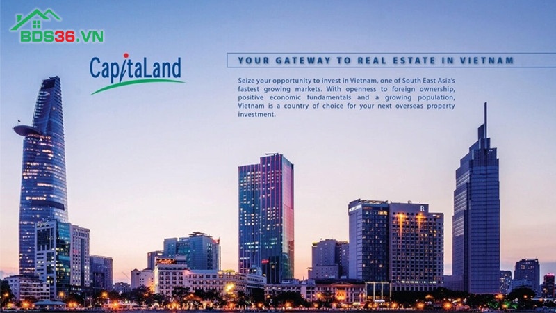 CapitaLand Group được biết đến là tập đoàn bất động sản hàng đầu châu Á